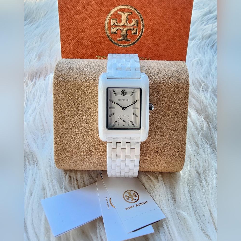 Tory Burch Eleanor Ceramic Watch Original Brand New With Tag No Negotiable
